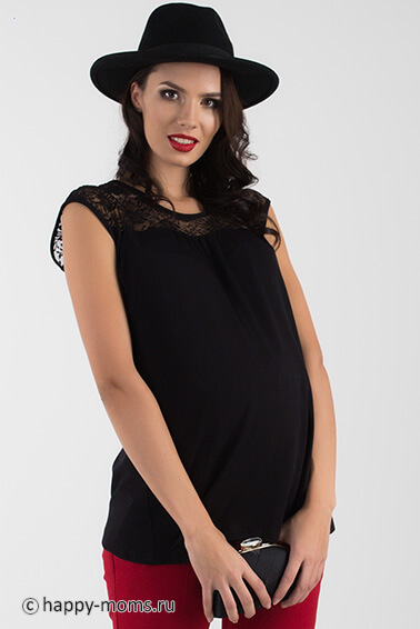 Блузка для беременных для беременных 11140 интернет магазин Happy-Moms.ru