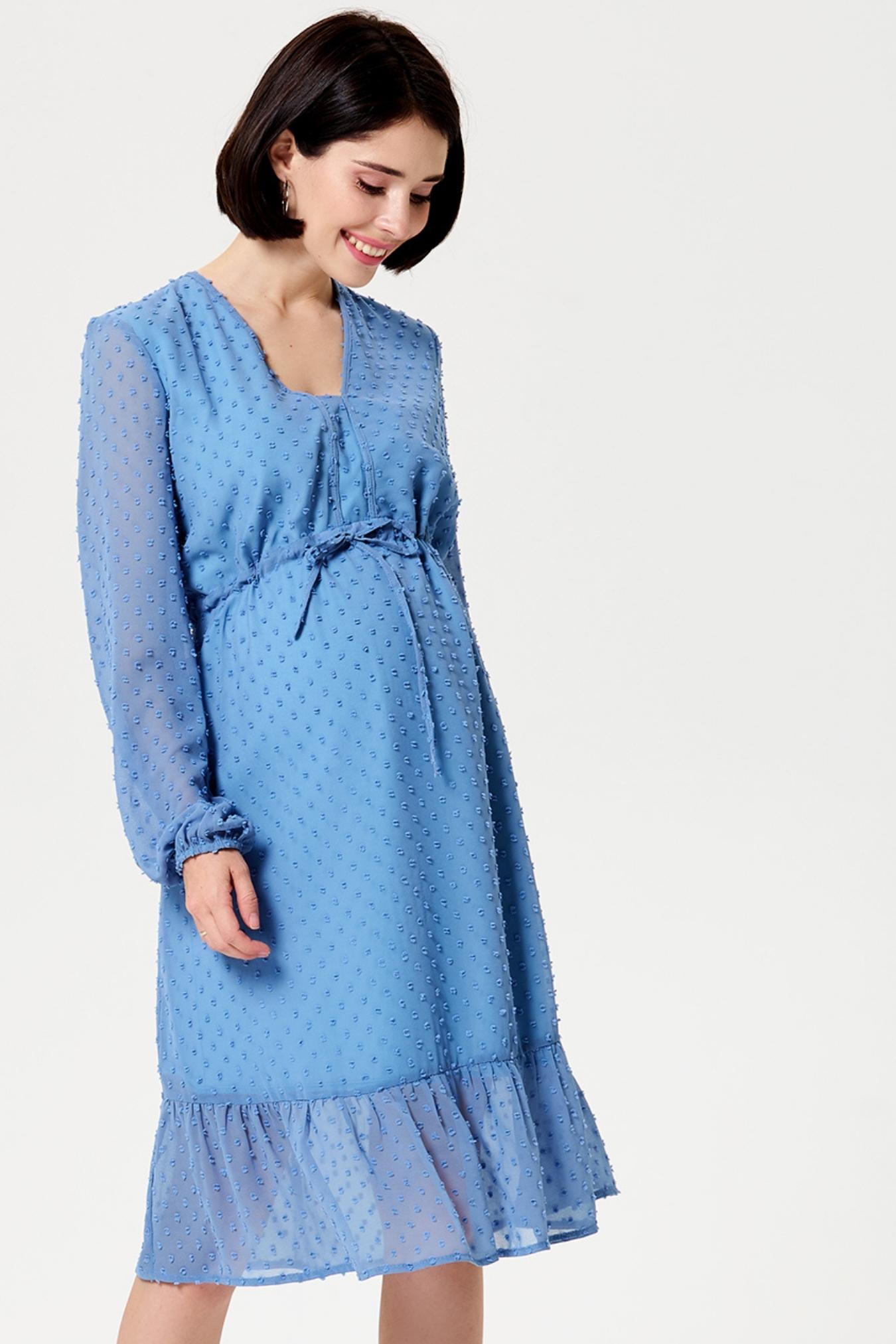 Платье для беременных нарядное женское повседневное летнее весна праздничное одежда в офис / Happy Moms