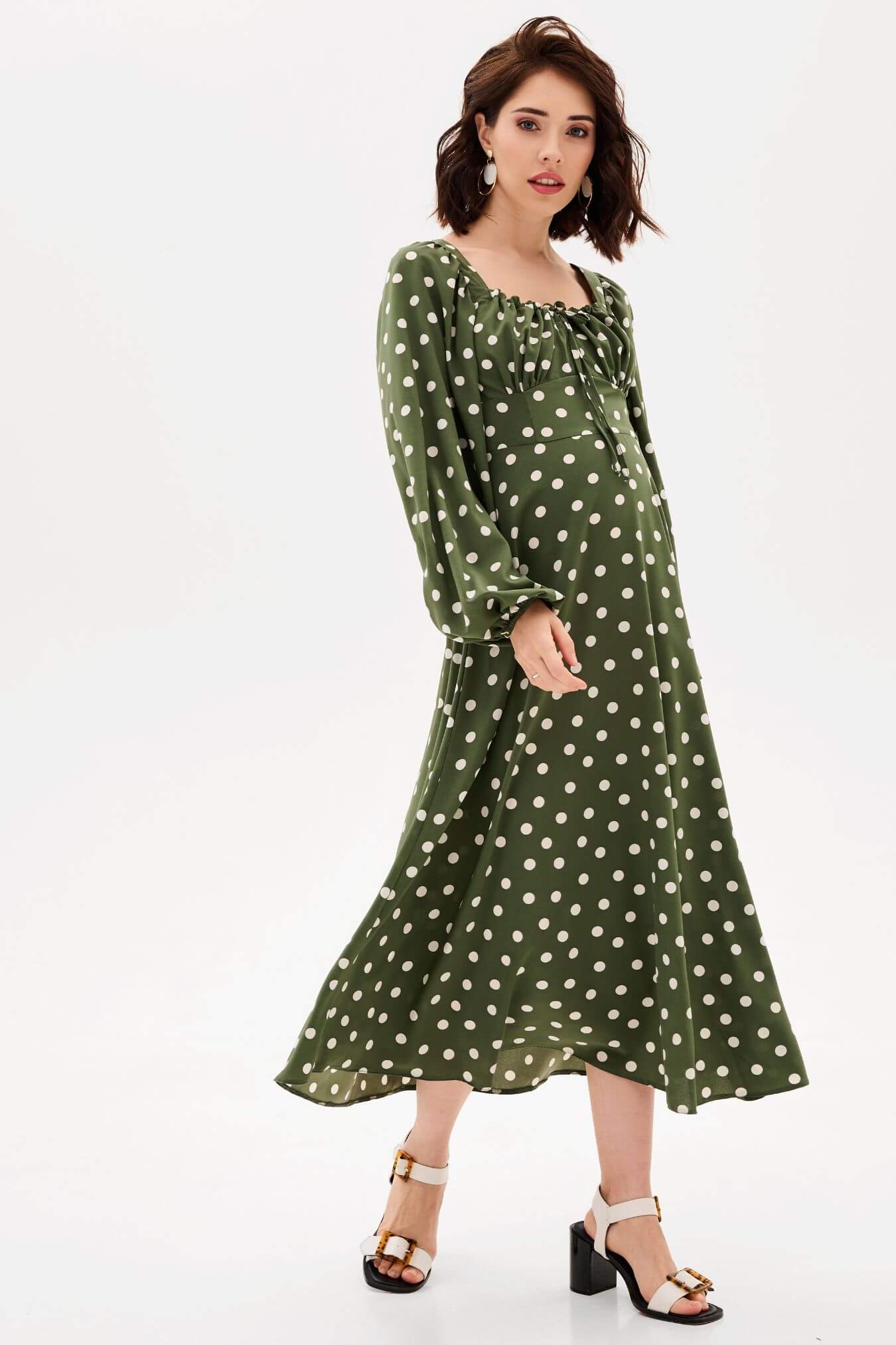 Нарядное платье для беременных для праздника
