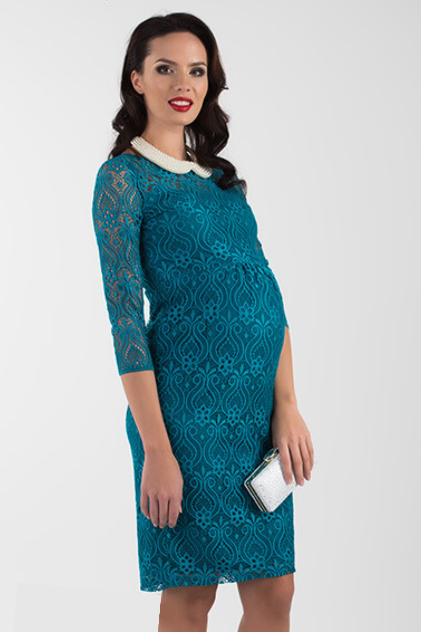 Кружевное платье для беременных купить Happy-Moms.ru