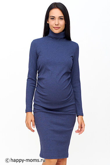 Платье водолазка для беременных интернет магазин Happy-Moms.ru