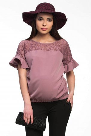 Блузка для беременных лилового цвета купить интернет магазин