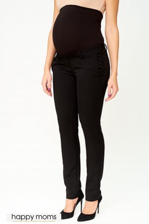 Чёрные брюки для беременных интернет магазин купить