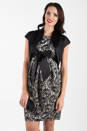 Атласное платье с кружевом для беременных интернет магазин купить